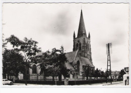 BELGIQUE  - LANGEMARK - DE KERK  - ( Pompe à Essence BP En Bas à Droite) - Langemark-Poelkapelle