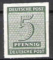 Alliierte Besetzung SBZ  1945 MiNr.116Y ** Postfr. Ziffern ( 1412 ) - Postfris