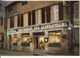 NUITS-SAINT-GEORGES (Côte D'Or) Hôtel Restaurant Des Cultivateurs "Les Routiers" 9 Rue Du Général De Gaulle-VOIR 2 SCANS - Nuits Saint Georges