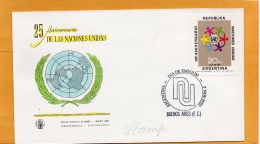 Argentina 1970 FDC - FDC