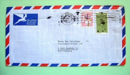 South Africa 1976 Cover To Germany - Flower Iris - Sport Lawn Bowler (looks Like Petanque) - Lettres & Documents