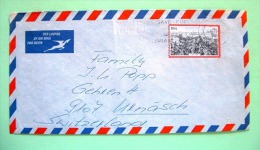 South Africa 1979 Cover To Switzerland - Battle Of Ulundi - Zulu War - Lettres & Documents