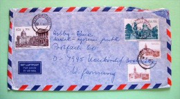 South Africa 1982 Cover To Germany - Buildings City Hall Church Horse Horseman Legislative Assembly - Covers & Documents