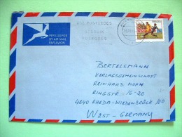 South Africa 1983 Cover To Germany - Football Soccer - Covers & Documents