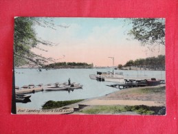 Boat Landing Meyer's Lake  Canton Ohio 1910 Cancel- Ref 1182 - Autres & Non Classés