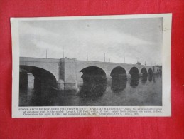 Connecticut > Hartford--Stone Arch Bridge Over CT River  1910 Cancel  Ref 1182 - Hartford