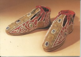 Shoes Of The Coronation Robes 12th/13th Cent Kunsthistorisches Museum Wien Used To Australia Front & Back Shown - Musées