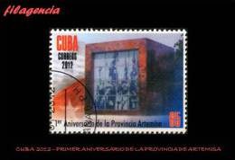 USADOS. CUBA. 2012-02 PRIMER ANIVERSARIO DE LA NUEVA PROVINCIA DE ARTEMISA - Used Stamps