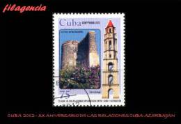 USADOS. CUBA. 2012-09 XX ANIVERSARIO DE LAS RELACIONES DIPLOMÁTICAS CUBA-AZERBAIJÁN - Gebraucht