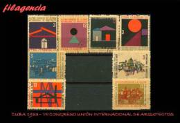 USADOS. CUBA. 1963-10 VII CONGRESO DE LA UNIÓN INTERNACIONAL DE ARQUITECTOS - Gebraucht