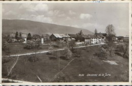 Switzerland- Postcard Circulated In 1962- Saubraz,overview - 2/scans - Otros & Sin Clasificación