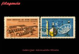 USADOS. CUBA. 1965-04 REVOLUCIÓN TÉCNICA EN CUBA - Oblitérés