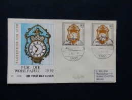 40.040   LETTRE  ALLEMAGNE - Horlogerie