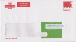 United Kingdom Postage Paid & Customs Declaration - Cancelled In Edinburgh - Errors, Freaks & Oddities (EFOs