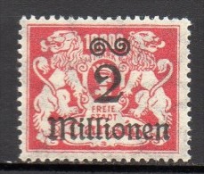 Freie Stadt Danzig - 1923 - Michel N° 165 ** - Mint