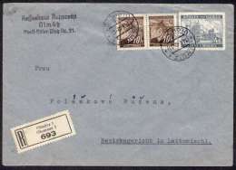 BuM0154 - Böhmen Und Mähren (1942) Olmütz 1 - Olomouc 1 (R-letter) Tariff: 4,20K - Lettres & Documents