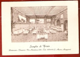 CPSM 10X15 . ITALIE . SCOGLIO DI  FRISIO  ROMA .  Ristorante . Via Merulana ( S. Maria Maggiore ) Illust. L. VENUTI - Bares, Hoteles Y Restaurantes