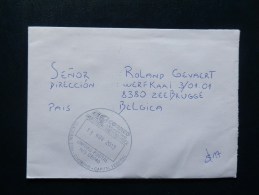 40/129  LETTRE TO BELGIUM   2013 - Cartas & Documentos