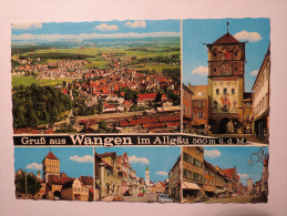 (4/3/44) AK "Wangen Im Allgäu" Gruß Aus Wangen - Wangen I. Allg.