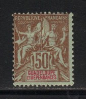 GUADELOUPE N° 44 * - Unused Stamps