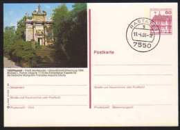 7550 - RASTATT / 1986  GANZSACHE - BILDPOSTKARTE MIT GLEICHEM STEMPEL  (ref E372) - Illustrated Postcards - Used