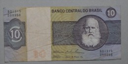 BRAZIL  10  CRUZEIROS  70-80   -    (Nº05169) - Brésil