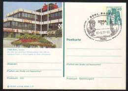 7580 - BÜHL - BADEN / 1977  GANZSACHE - BILDPOSTKARTE MIT GLEICHEM STEMPEL  (ref E397) - Bildpostkarten - Gebraucht