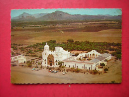 CPSM  ETATS UNIS  SAN XAVIER DEL BAC NEAR TUCSON ARIZONA   VOYAGEE   TIMBRE OTE - Tucson