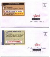 Enveloppes De Retour De Commande De AFIBEL - Enteros Privados