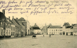 AK Poperinge Poperinghe 1916 Grand Place Feldpost / Ypern Ieper Heuvelland - Poperinge