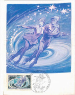 Thème - Sport - Patinage Artistique -  Carte Philatélique Premier Jour - - Pattinaggio Artistico