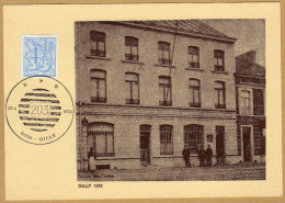 Bureau Des Postes Gilly 1910 - Covers & Documents