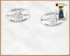 Enveloppe Cover Brief 1789 Themalbelga Marchande De Fromage à Liège Charette - Covers & Documents