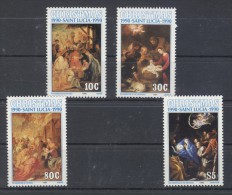 St.Lucia - 1990 Christmas MNH__(TH-6668) - St.Lucia (1979-...)