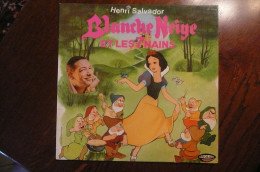 33 Tours BLANCHE NEIGE Et Les 7 Nains HENRI SALVADOR - Children