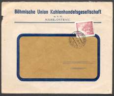 BuM0278 - Böhmen Und Mähren (1940) Mährisch-Ostrau 1 - Moravska Ostrava 1 / Brünn 25 - Brno 25 (letter) Tariff: 1,20K - Covers & Documents