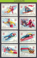 Mtz037 SPORT OLYMPISCHE SPELEN SCHAATSEN SKIËN OLYMPIC GAMES SKATING SKIING ICEHOCKEY ÖSTERREICH 1975 PF/MNH + ONG/MH - Winter 1976: Innsbruck