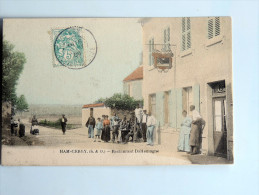 Carte Postale Ancienne : HAM CERGY : Restaurant Dallemagne , Tabac, Animé RARE - Cergy Pontoise