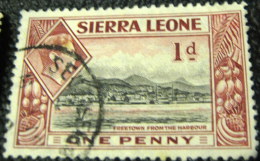 Sierra Leone 1938 Freetown From The Harbour 1d - Used - Sierra Leone (...-1960)