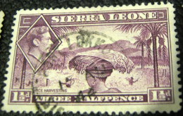 Sierra Leone 1938 Rice Harvesting 1.5d - Used - Sierra Leone (...-1960)