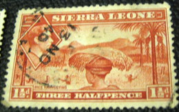 Sierra Leone 1938 Rice Harvesting 1.5d - Used - Sierra Leone (...-1960)