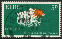 Pays : 242,3  (Irlande : République)  Yvert Et Tellier N° :  180 (o) - Usati