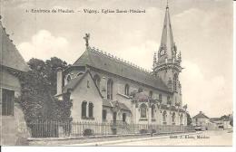 1. VIGNY . EGLISE SAINT MEDARD - Vigny