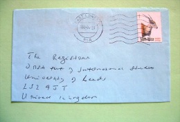 South Africa 1999 Cover To England - Antelope Gazelle - Cartas & Documentos