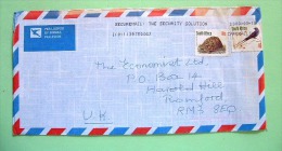 South Africa 1999 Cover To England - Turtle Tortoise Bird Hirundo Swallow - Lettres & Documents