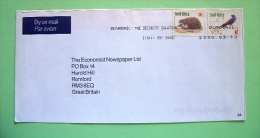 South Africa 1999 Cover To England - Hedgehog Bird Hirundo Swallow - Briefe U. Dokumente
