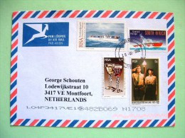 South Africa 2002 Cover To Holland - Scouts Wine Ships Rescue - Cartas & Documentos