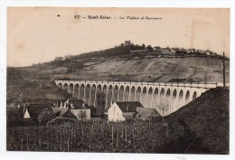 Cpa18 - Saint-Satur - Le Viaduc Et Sancerre (Cher) - Saint-Satur