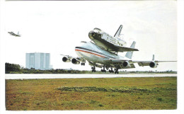 USA - Florida Kennedy Space Center - Columbia And N.A.S.A. 747 Touchdown On K.S.C. Shuttle Landing Facility - Raumfahrt