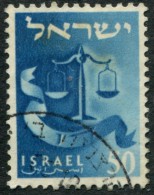 Pays : 244 (Israël)        Yvert Et Tellier N° :  100 (A) (o) - Used Stamps (without Tabs)